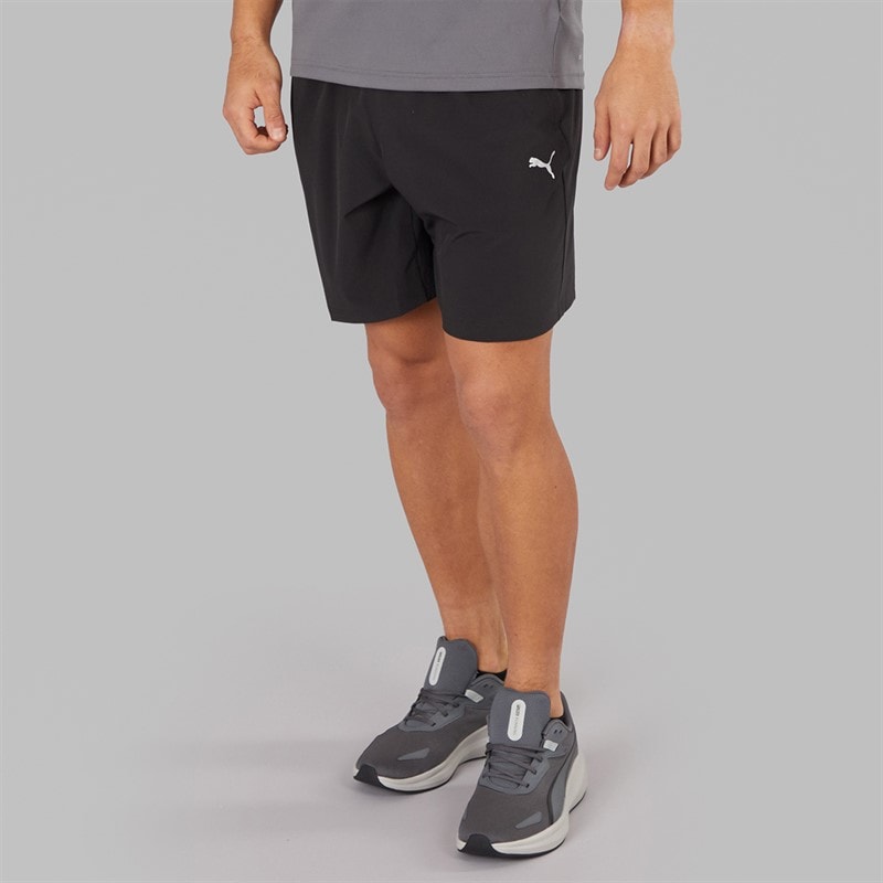 Mens Flex Stretch Woven 7 Inch dryCELL Training Shorts Puma Black - Image 1