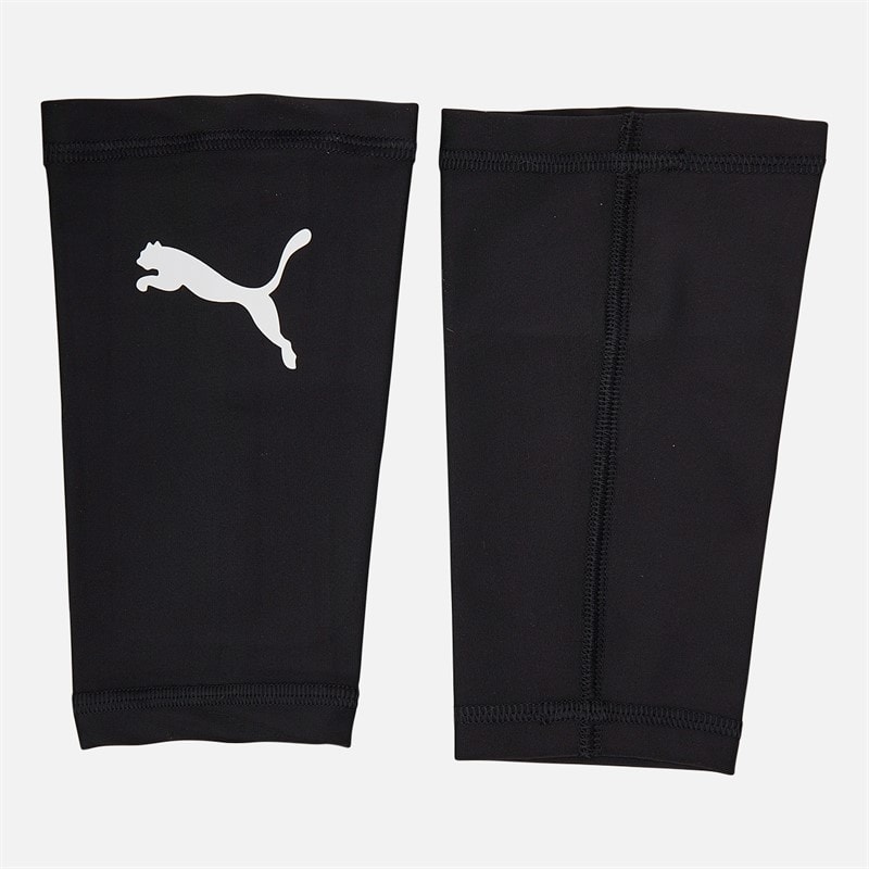 Puma Mens FTBLNXT Team Sleeve Shin Guards Black/Silver - Image 2