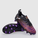 Boys Future 8 Play FG/AG Firm/Artificial Ground Football Boots Black/White/Glowing Red