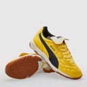 Mens King Indoor Trainers Sunny Yellow/Puma Black