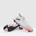 Mens Future 8 Match FG/AG Firm/Artifical Ground Football Boots White/Puma Black/Glowing Red