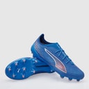 Mens Ultra 6 Ultimate FG Firm Ground Football Boots Ultra Blue/White/Glowing Red