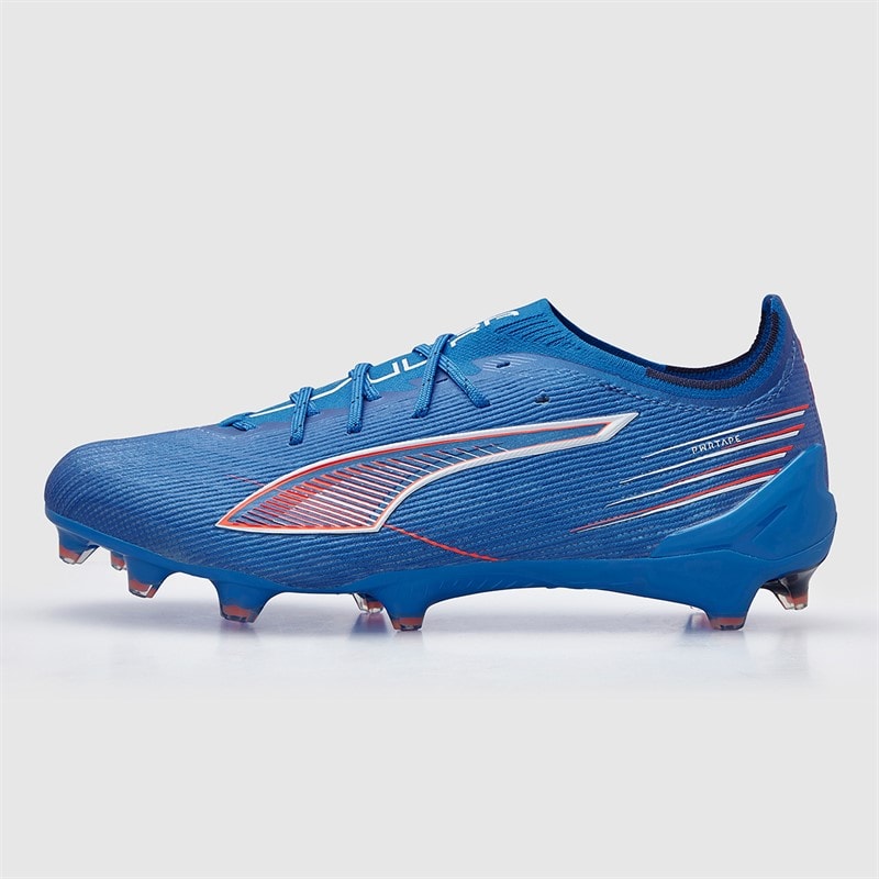 Mens Ultra 6 Ultimate FG Firm Ground Football Boots Ultra Blue/White/Glowing Red - Image 2
