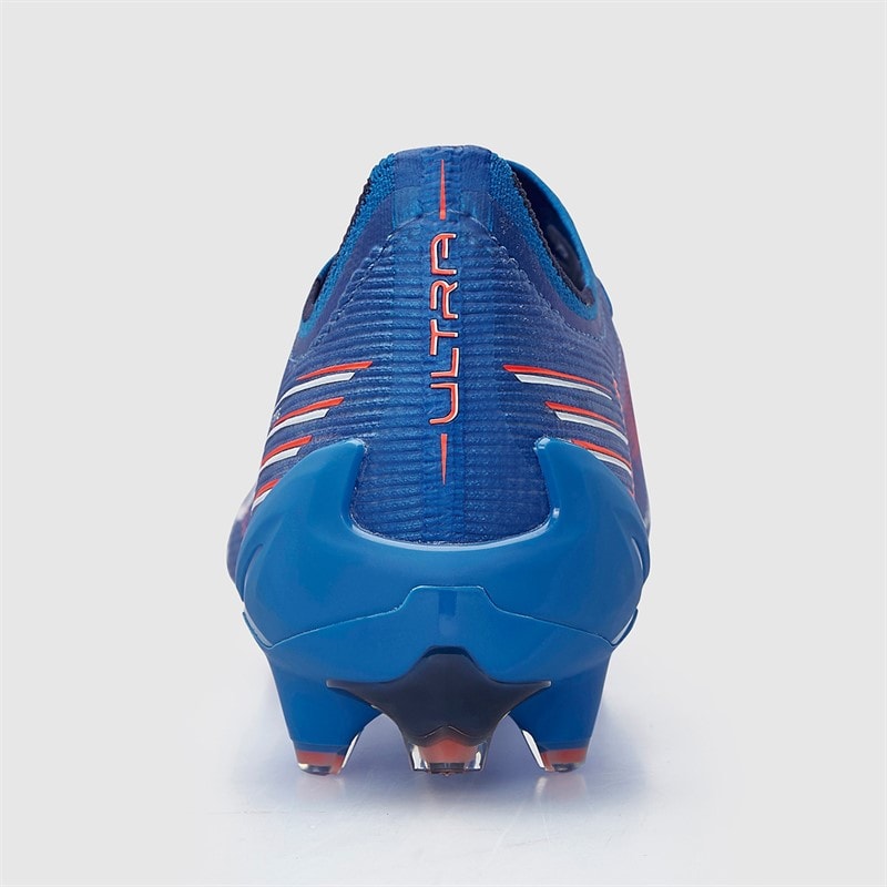 Mens Ultra 6 Ultimate FG Firm Ground Football Boots Ultra Blue/White/Glowing Red - Image 4