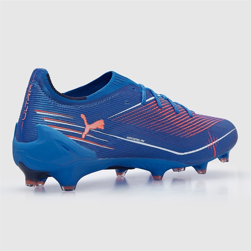Mens Ultra 6 Ultimate FG Firm Ground Football Boots Ultra Blue/White/Glowing Red - Image 5
