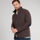 Mens Prima Quilted Jacket Chocolate