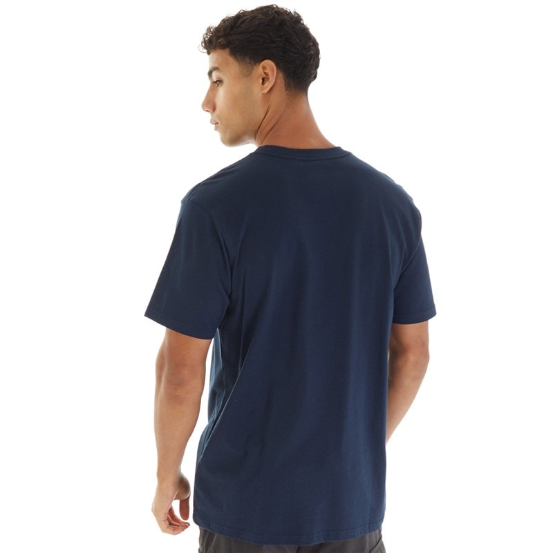 Mens Circle Logo T-Shirt Navy Blazer - Image 2