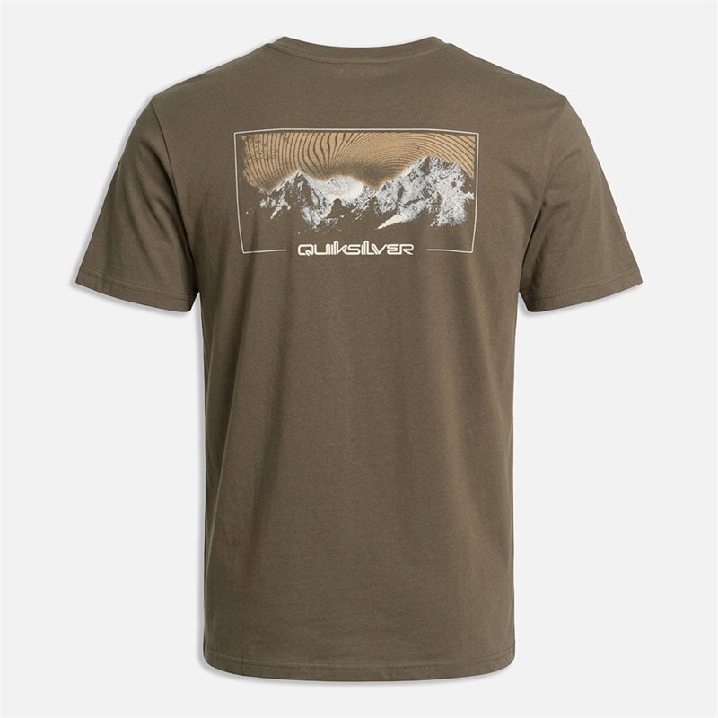 Quiksilver Mens Light Waves 2 T-Shirt Grape Leaf