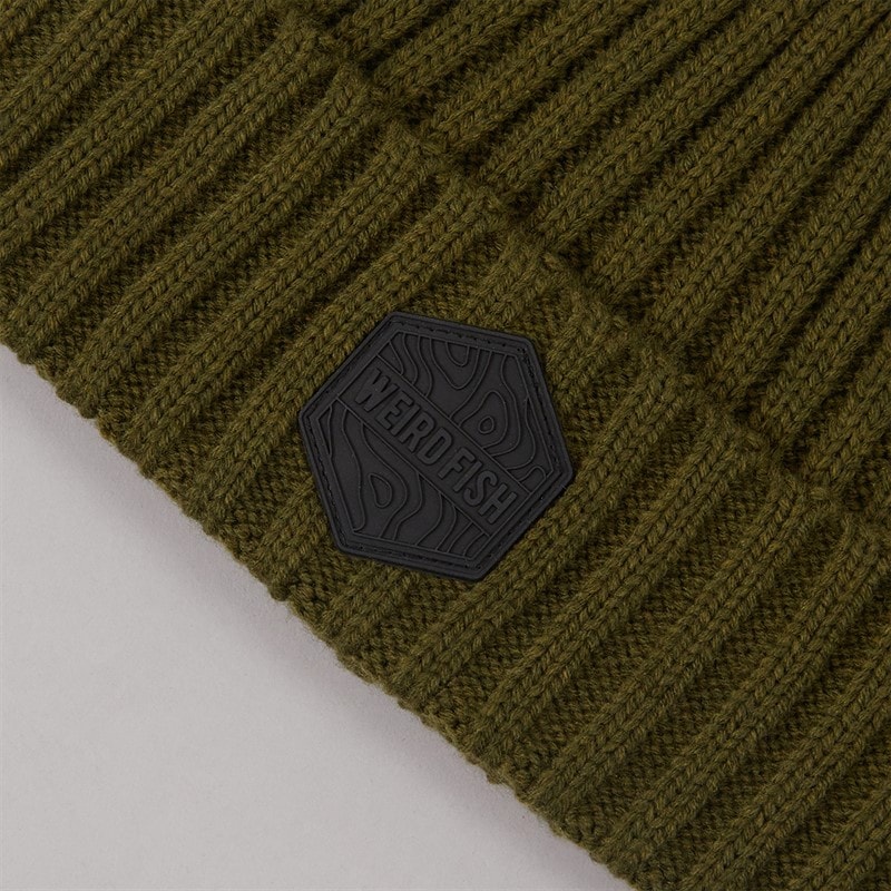 Mens Reith Beanie Winter Green - Image 2