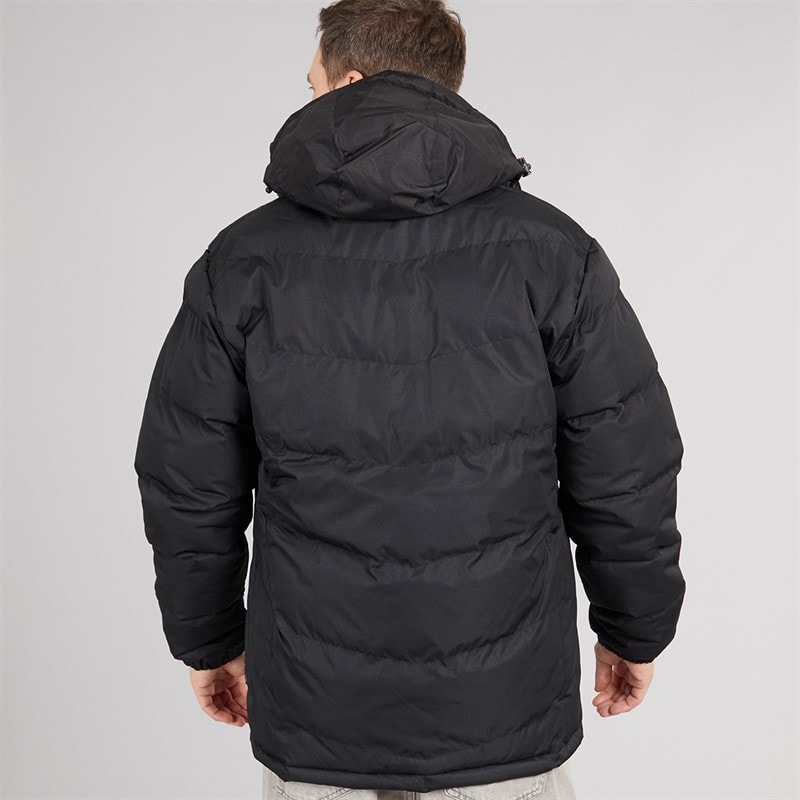 Mens Farsley Waterproof Padded Jacket Black - Image 2
