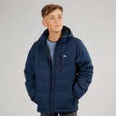 Junior Boys Figo Waterproof Padded Hooded Jacket Navy