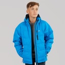 Junior Boys Figo Waterproof Padded Hooded Jacket Ultramarine