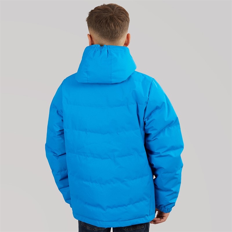 Junior Boys Figo Waterproof Padded Hooded Jacket Ultramarine - Image 2