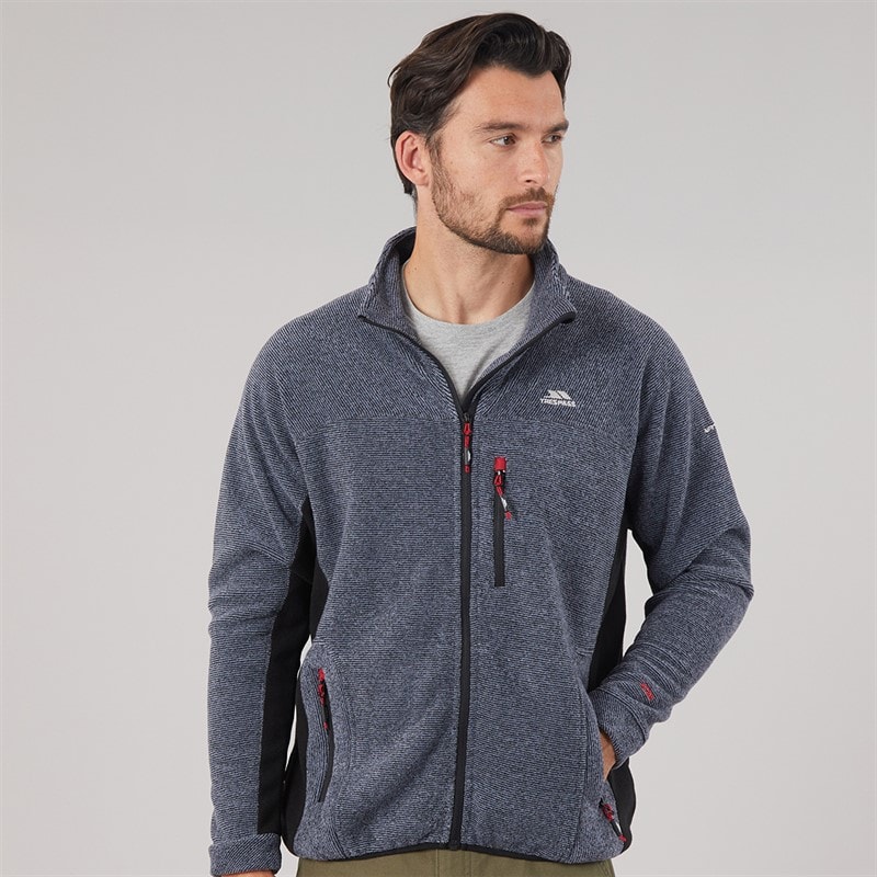 Mens Jynx Fleece Jacket Navy - Image 1