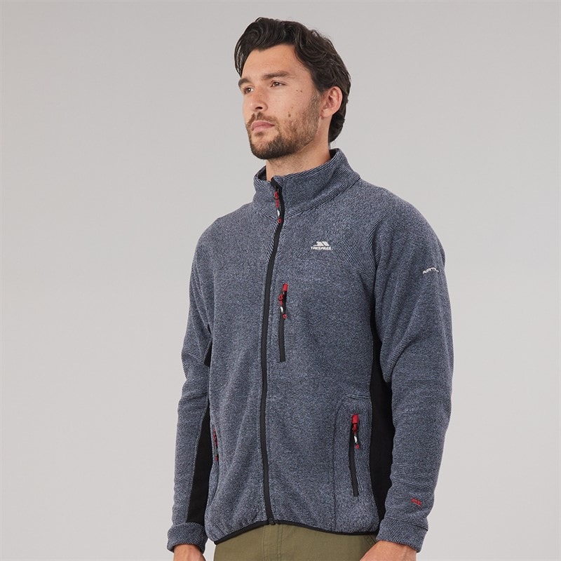 Mens Jynx Fleece Jacket Navy - Image 3