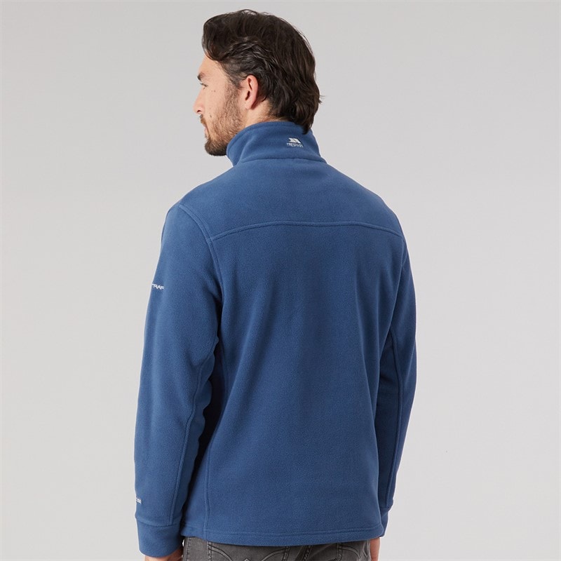 Mens Bernal Full Zip Fleece Jacket Navy Tone - Image 2