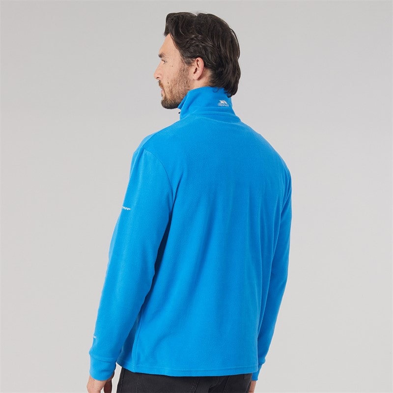 Mens Masonville 1/2 Zip Micro Fleece Blue - Image 2