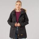 Womens Clea Insulated Waterproof Parka Black