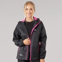 Womens Qikpac Waterproof Jacket Black