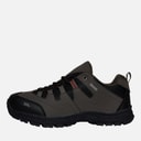 Mens Finley Low Waterproof Walking Shoes Coffee/Rust