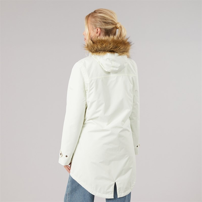 Womens Clea Insulated Waterproof Parka Ghost - Image 2