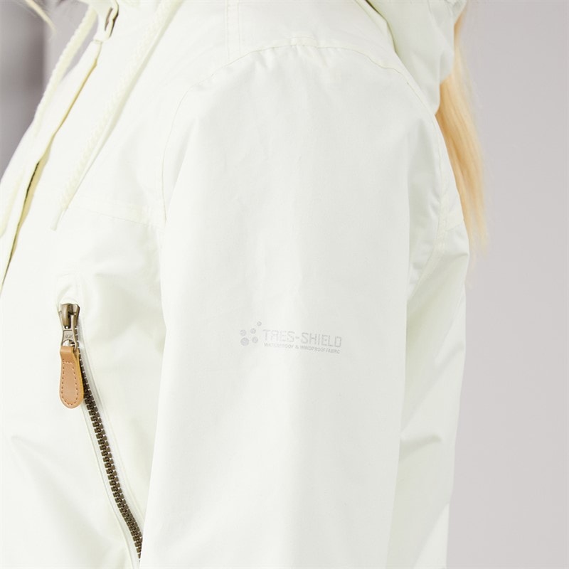 Womens Clea Insulated Waterproof Parka Ghost - Image 5