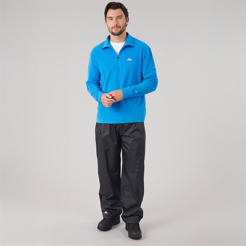 Mens Qikpac Waterproof Packable Trousers Black - Image 4