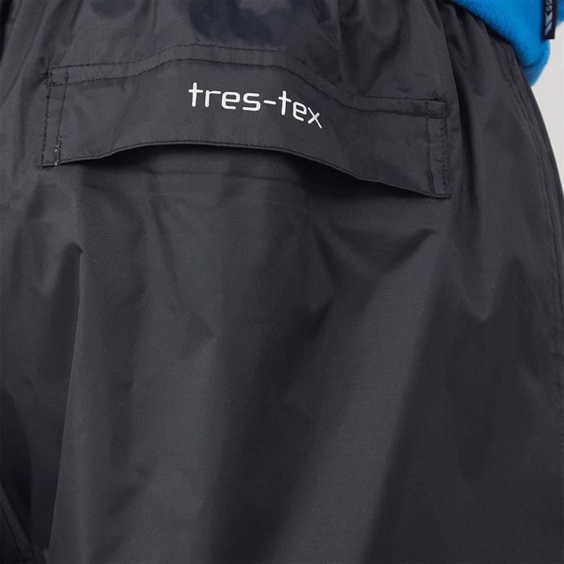 Mens Qikpac Waterproof Packable Trousers Black - Image 5