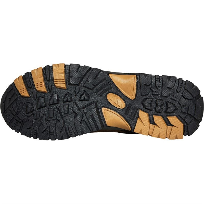 Mens Scarp Waterproof Walking Shoes Dark Brown/Sienna - Image 2