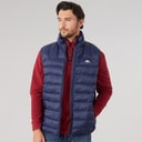 Mens Fergal Micro Padded Gilet Navy