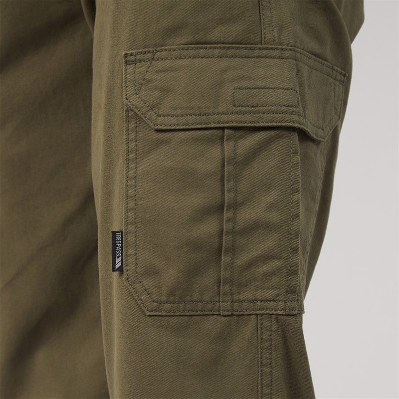 Mens Tipner Walking Pants Military Green - Image 3