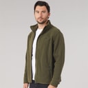 Mens Bernal Full Zip Fleece Jacket Dark Vine