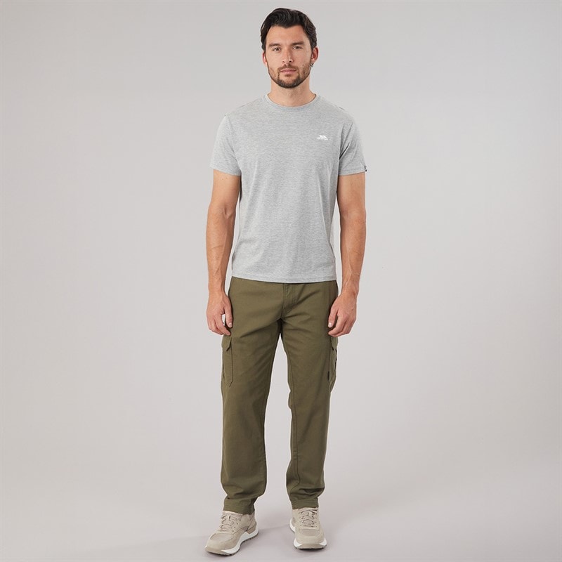 Mens Svensson Back Logo T-Shirt Grey - Image 4