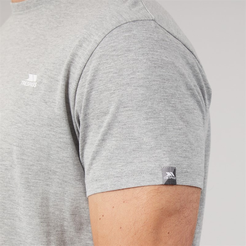 Mens Svensson Back Logo T-Shirt Grey - Image 5