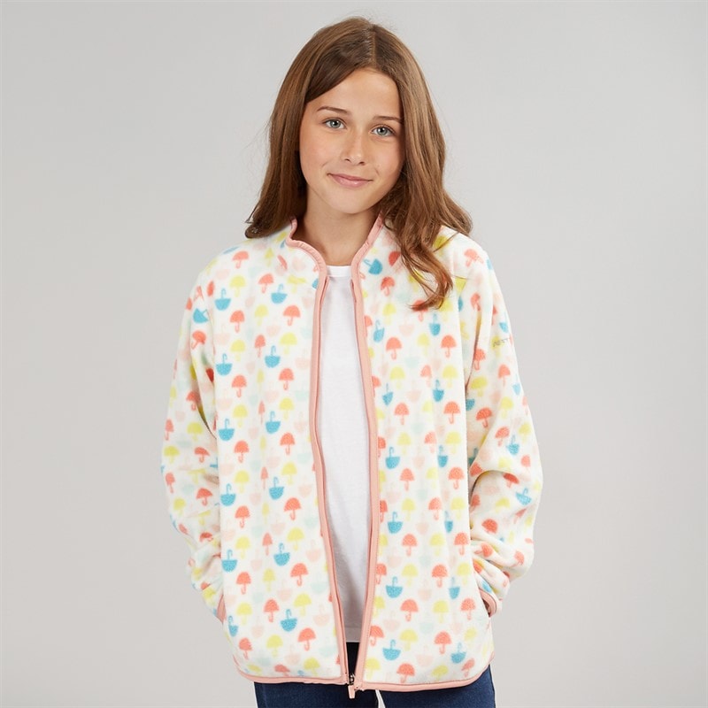 Trespass Girls Sibyella Umbrella Full Zip Fleece Multi