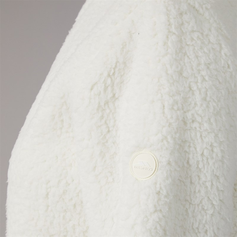 Womens Feathery Full Zip Fleece Ghost - Image 3