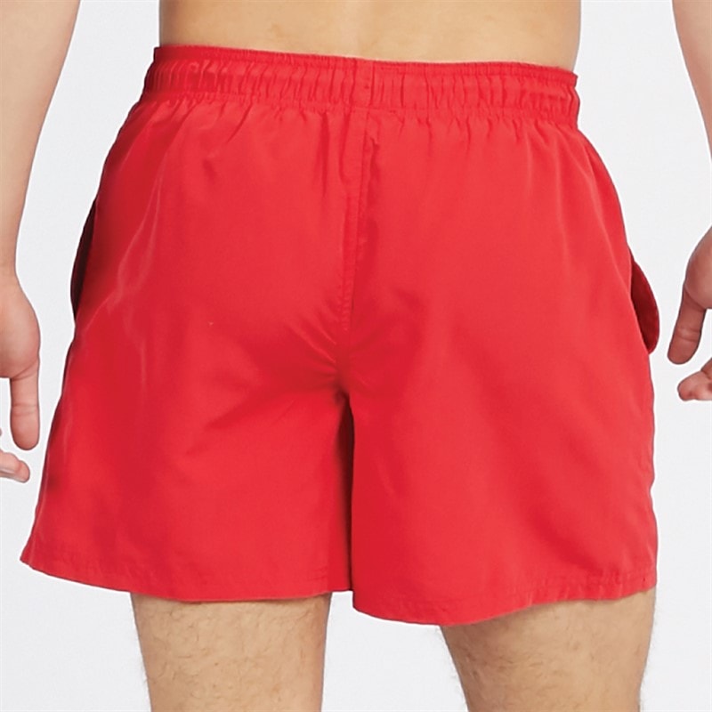 Mens Yale Swim Shorts Vector Red - Image 2