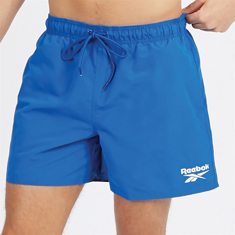 Mens Yale Swim Shorts Humble Blue - Image 1
