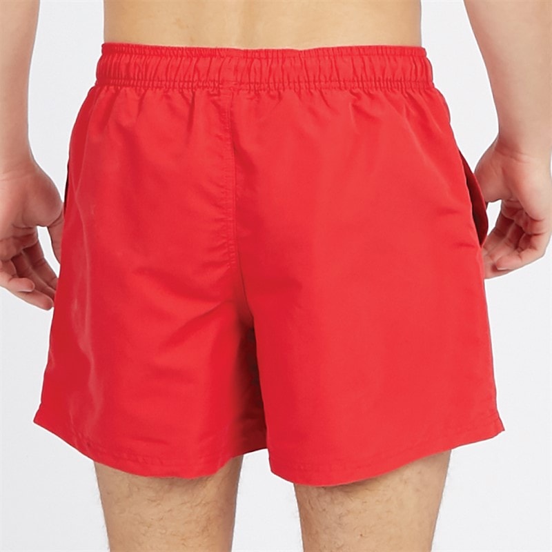 Mens Yestin Swim Shorts Red/White - Image 2