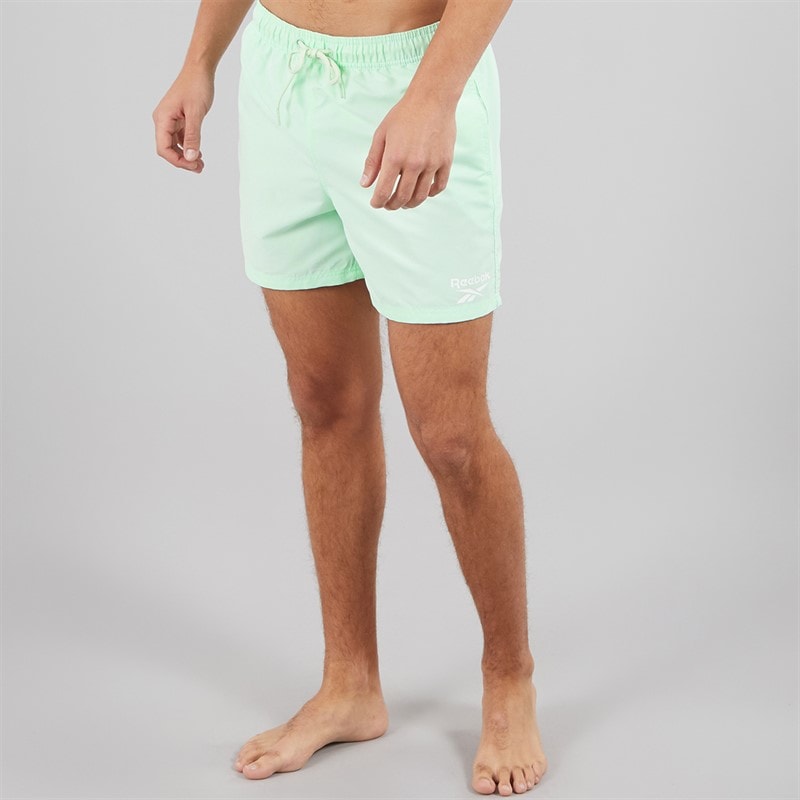 Mens Yale Swim Shorts Aqua - Image 1