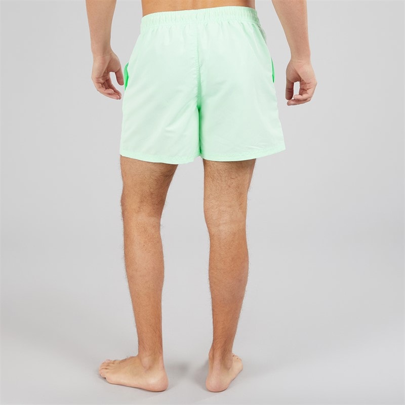 Mens Yale Swim Shorts Aqua - Image 2
