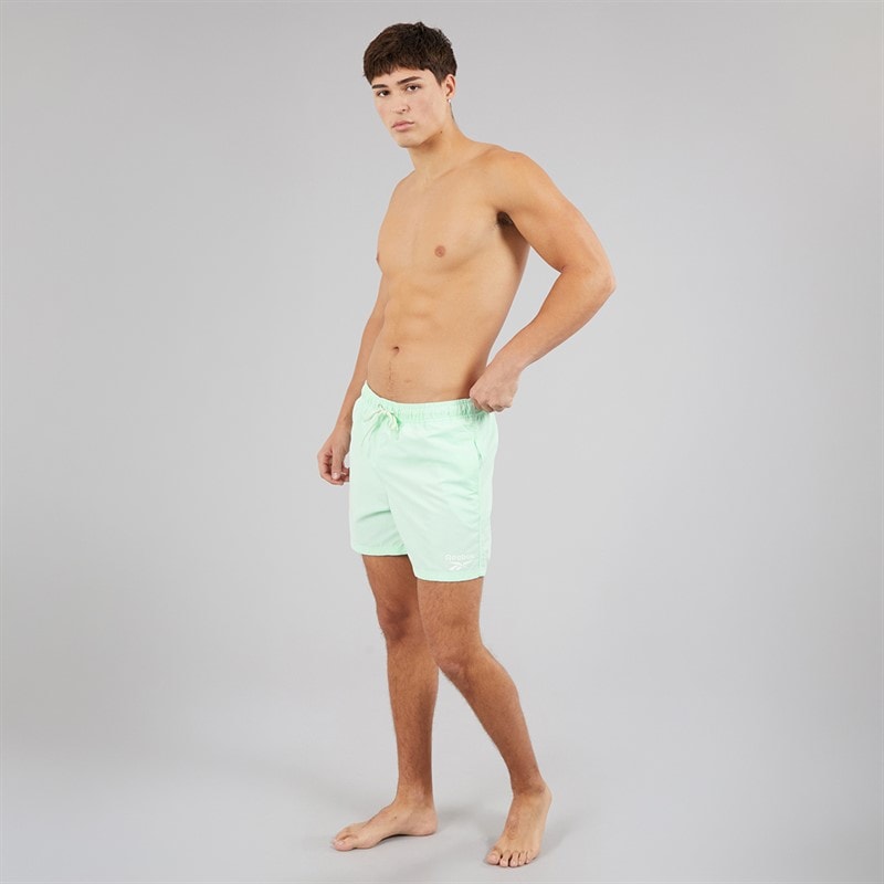 Mens Yale Swim Shorts Aqua - Image 4
