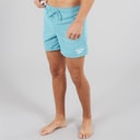 Mens Yale Swim Shorts Warped Blue