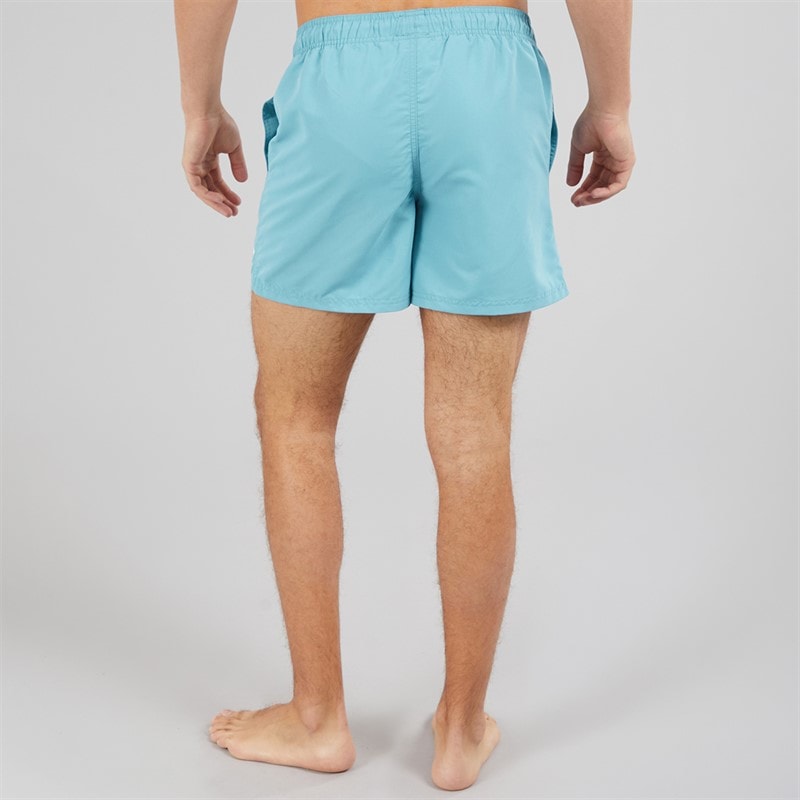 Mens Yale Swim Shorts Warped Blue - Image 2