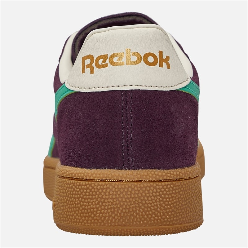 Club C Grounds Uk Trainers Midnight Plum/Unleshed Green/Black - Image 3