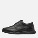 Mens Total Motion Brogue Shoes All Black