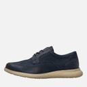 Mens Total Motion Plain Toe Derby Shoes Navy