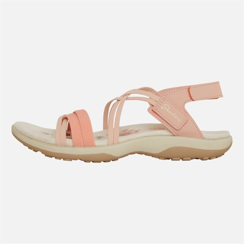 Womens Reggae Slim Takes Two Sandals Coral - Image 2