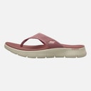 Womens Go Walk Flex Serenity Flip Flops Mauve