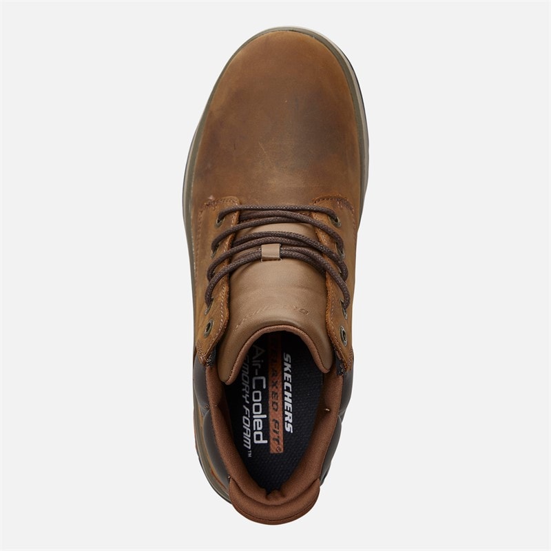 Mens Relaxed Fit Segment 2.0 Brogden Boots Desert Brown - Image 4